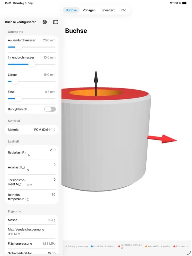 Screenshot 2 der App 3D Topology Optimizer (iPad)