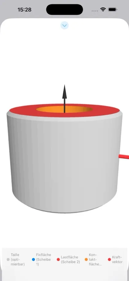 Screenshot 1 der App 3D Topology Optimizer